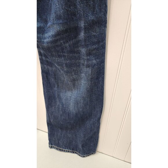 Mens Gap 1969 Standard Fit Jeans 38x32 Medium Wash Denim - Picture 9 of 12